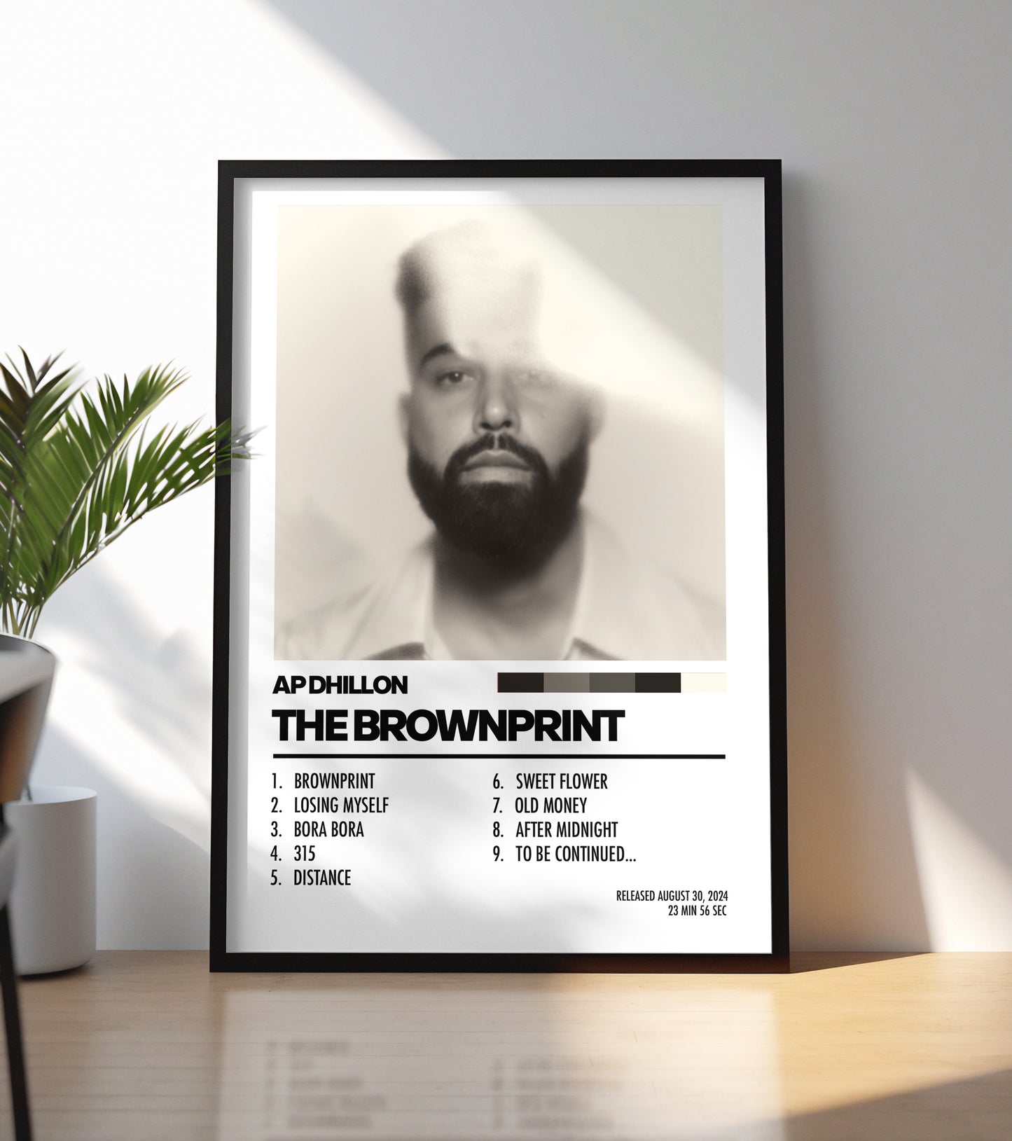 AP Dhillon - The Brownprint Poster