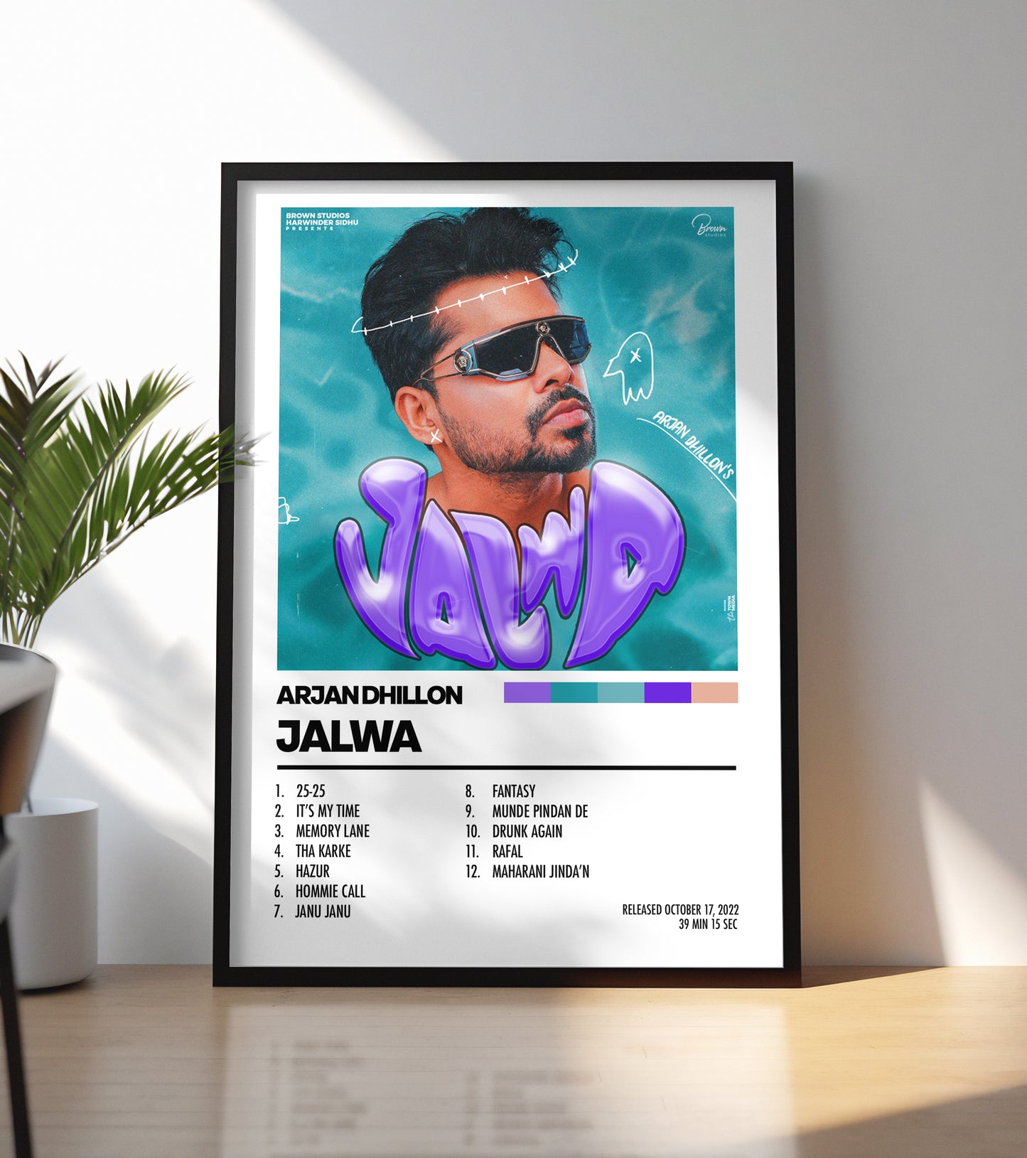 Arjan Dhillon - Jalwa Poster