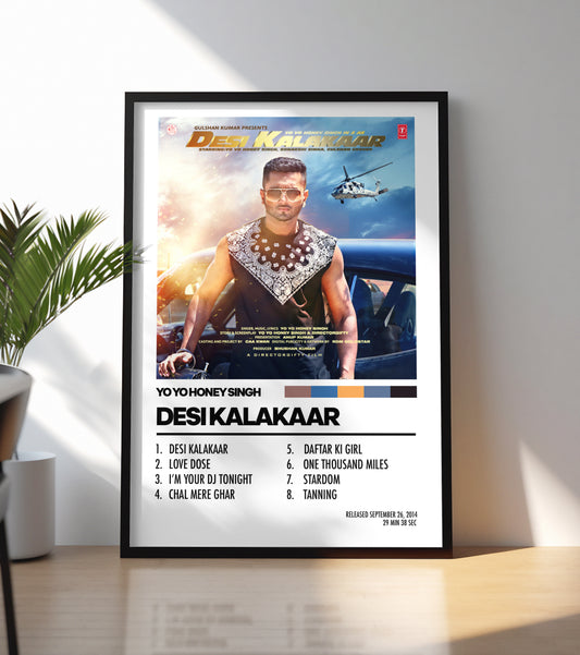 Yo Yo Honey Singh - Desi Kalakaar Poster