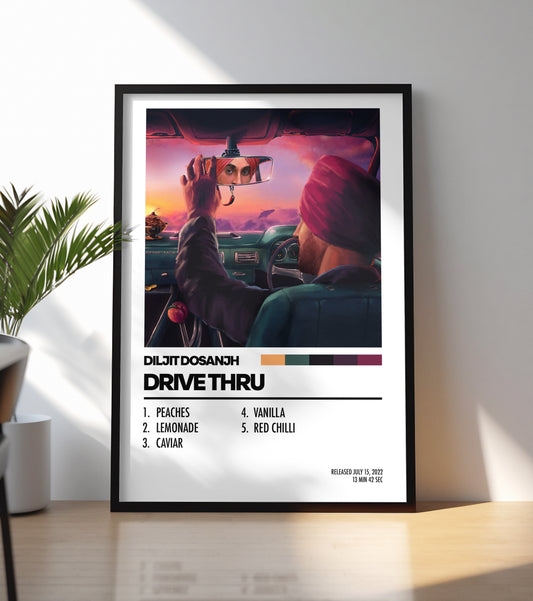 Diljit Dosanjh - Drive Thru Poster