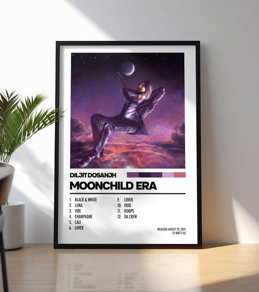Diljit Dosanjh - Moonchild Era Poster
