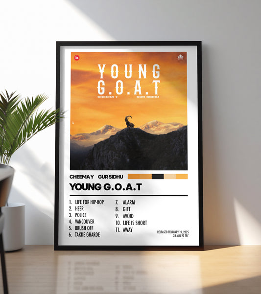 Cheema Y & Gur Sidhu - Young G.O.A.T Poster