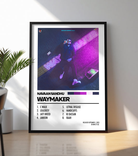 Navaan Sandhu - Waymaker Poster