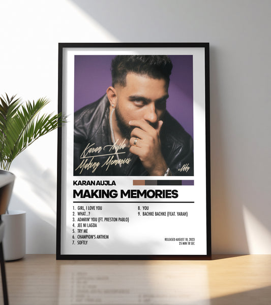 Karan Aujla - Making Memories Poster