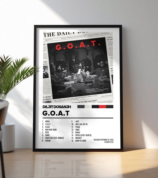 Diljit Dosanjh - GOAT Poster