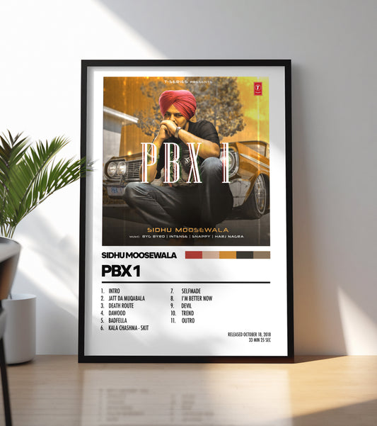 Sidhu Moosewala - PBX 1 Poster