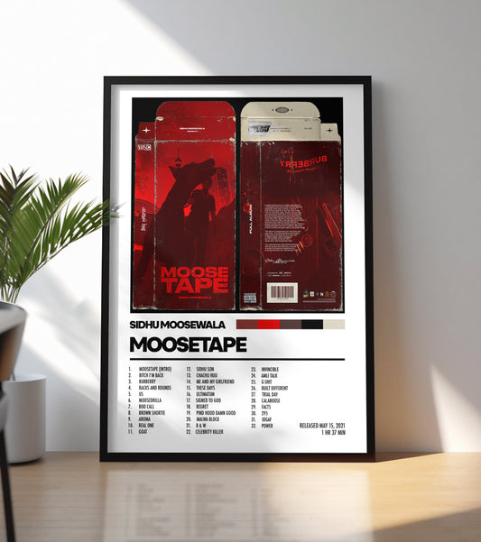 Sidhu Moosewala - Moosetape Poster