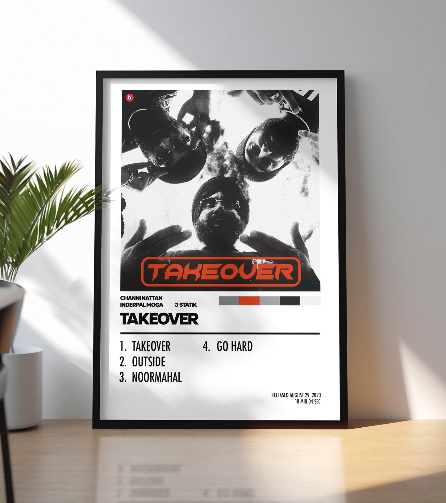 Channi Nattan & Inderpal Moga - Takeover Poster