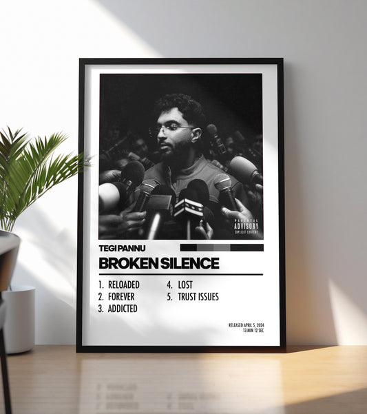 Tegi Pannu - Broken Silence Poster
