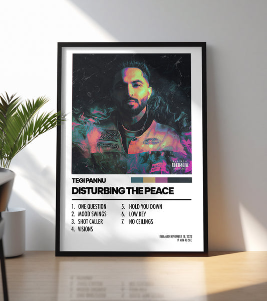 Tegi Pannu - Disturbing The Peace Poster