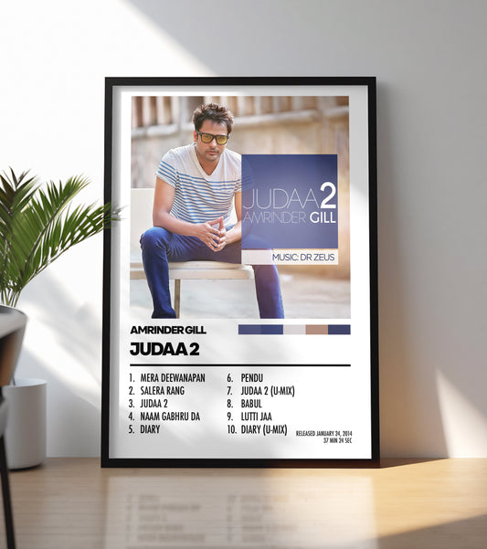 Amrinder Gill - Judaa 2 Poster